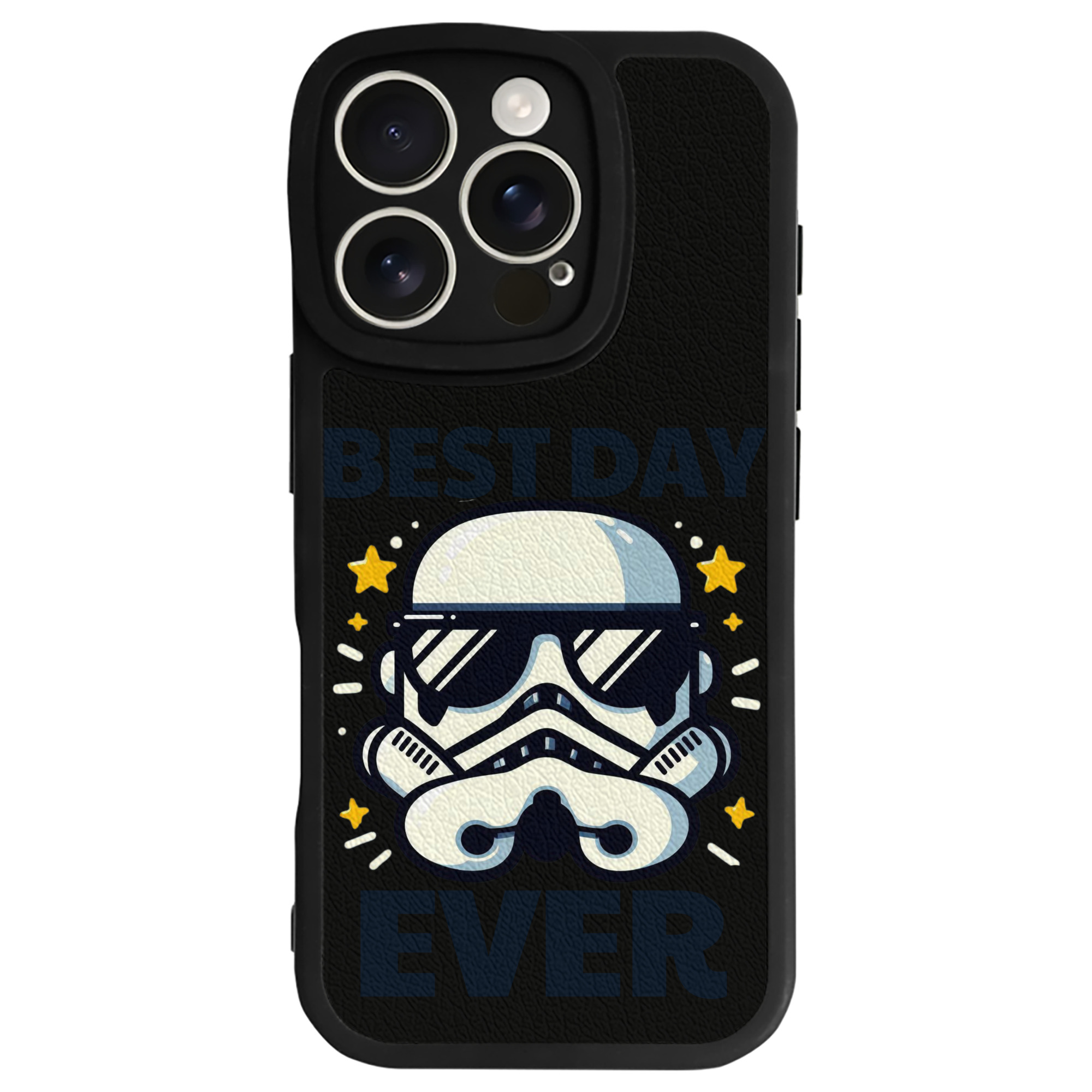 （画像用） スター・ウォーズ Star Wars 【iPhone 16シリーズ対応】シリコンスマホケース（レザー調） 材質：シリコン